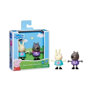 Peppa Pig Peppa's Best Friends Figures Rebecca Rabbit & Danny Dog
