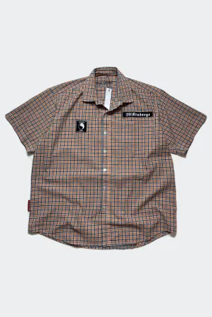 PJ HARVEY SHIRT / ORANGE CHECK