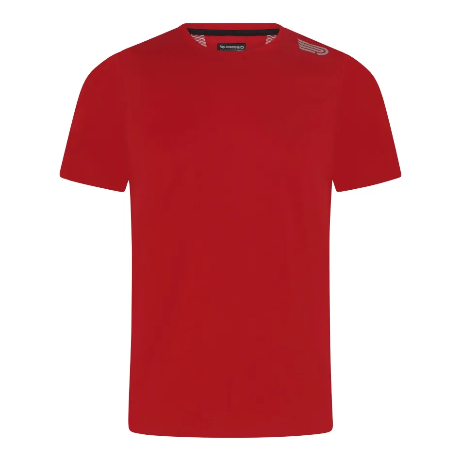 Pressio Men's Elite Short Sleeved Top in Flame Red SS24