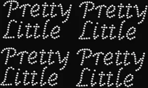 Pretty Little Hotfix Spangle Transfer - 4 Pieces