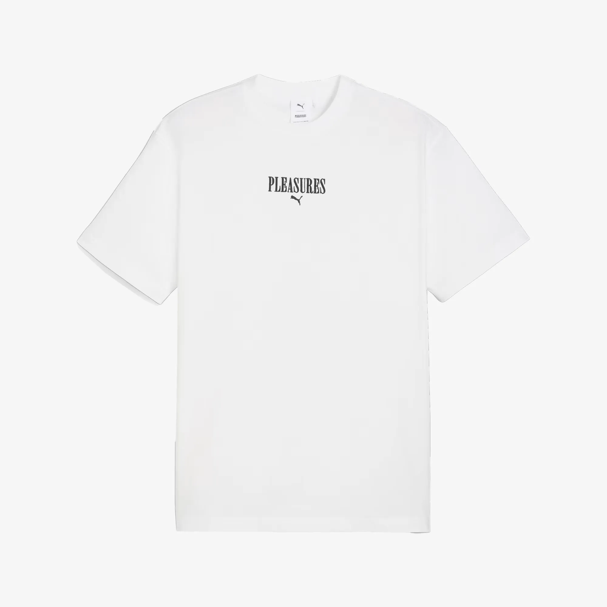 Puma | x PLEASURES GRAPHIC TEE  { WHITE