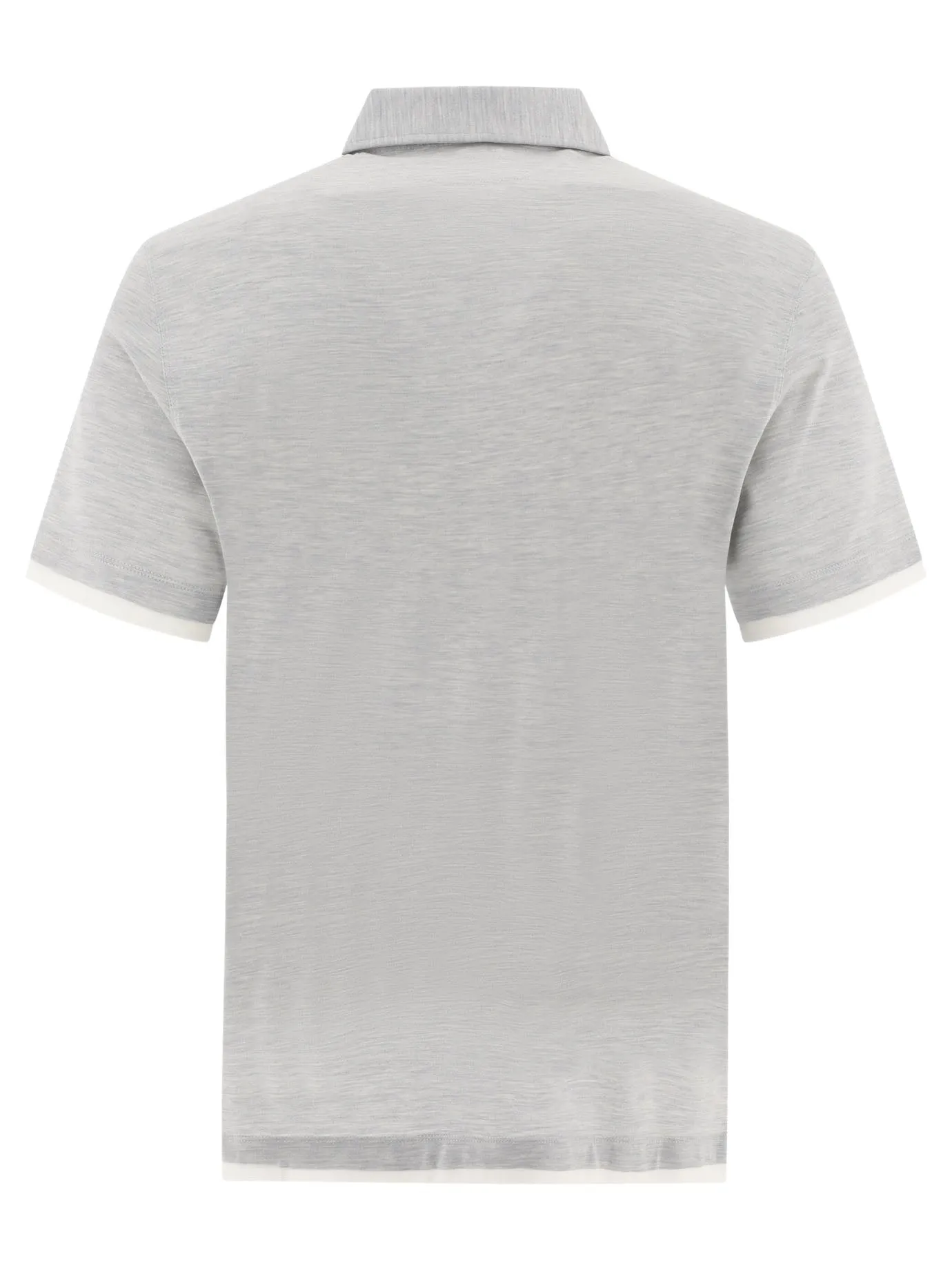 "FAUX-LAYERING" POLO SHIRT