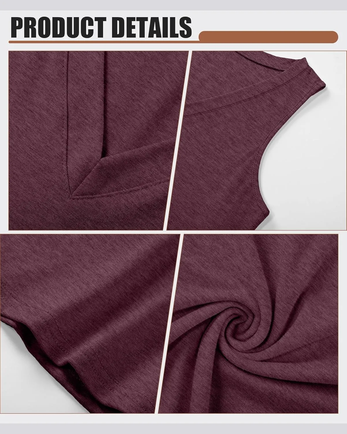 Riyiper 3 Pack Women's V Neck Tank Tops Sleeveless T Shirts Loose Casual Tunic Tank Summer 2025 Beach Vacation Clothes