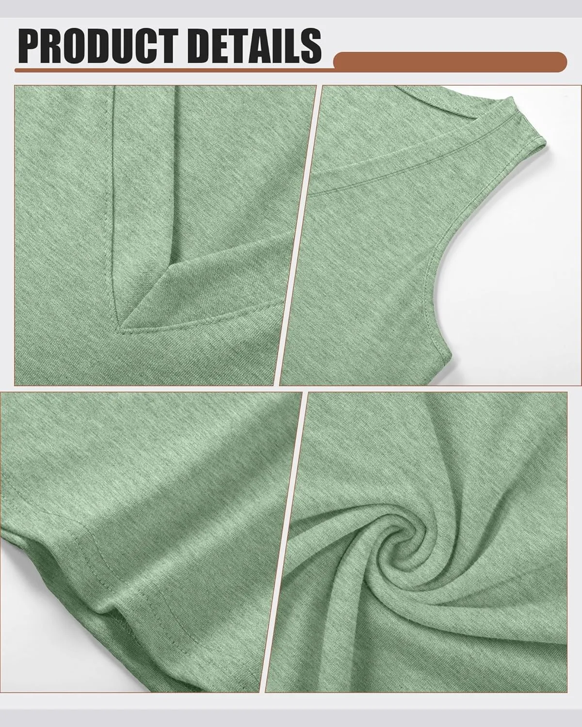 Riyiper 3 Pack Women's V Neck Tank Tops Sleeveless T Shirts Loose Casual Tunic Tank Summer 2025 Beach Vacation Clothes