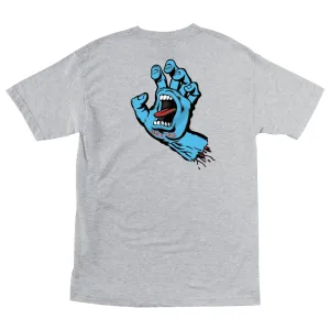 Santa Cruz Screaming Hand T-Shirt Athletic Heather