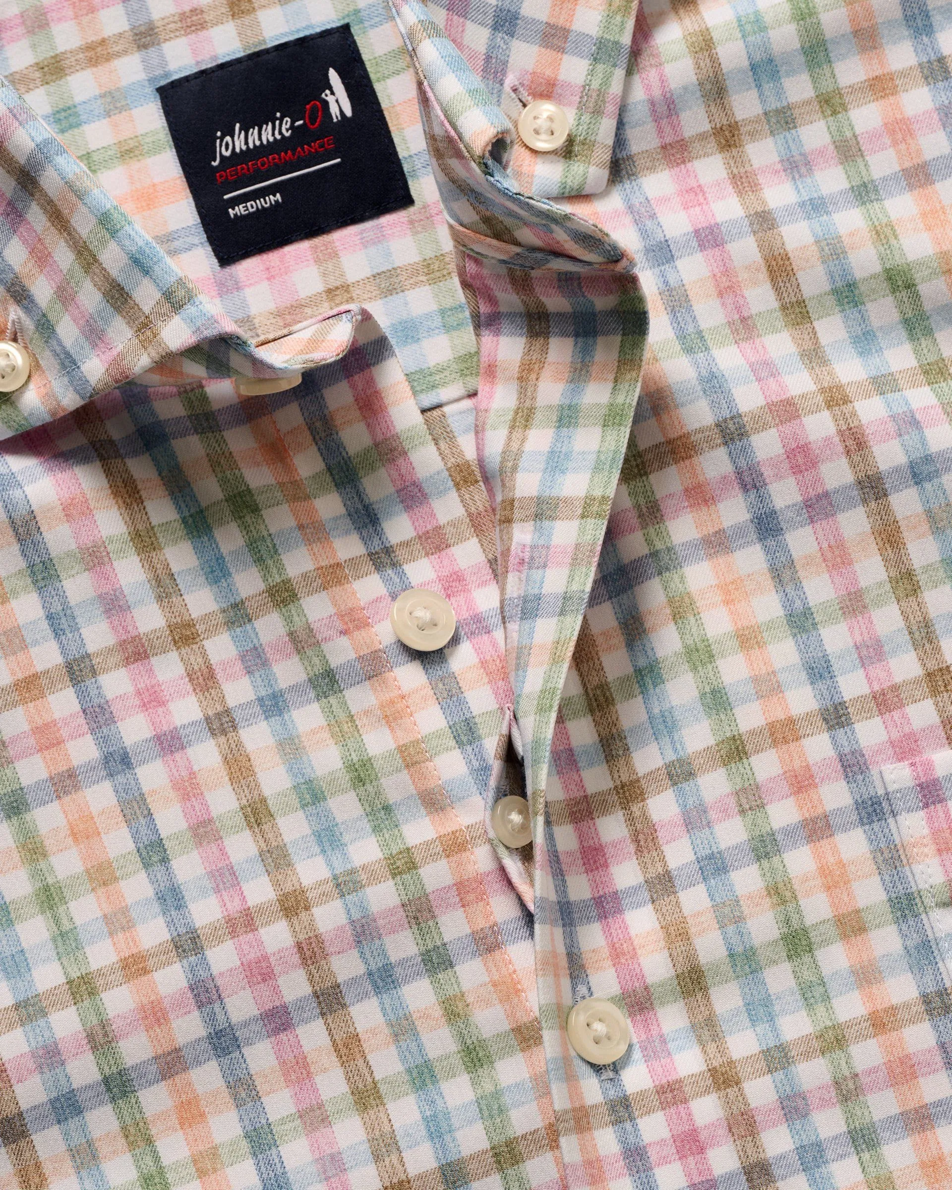 Short Sleeve Performance Button Down Shirt - Kyler