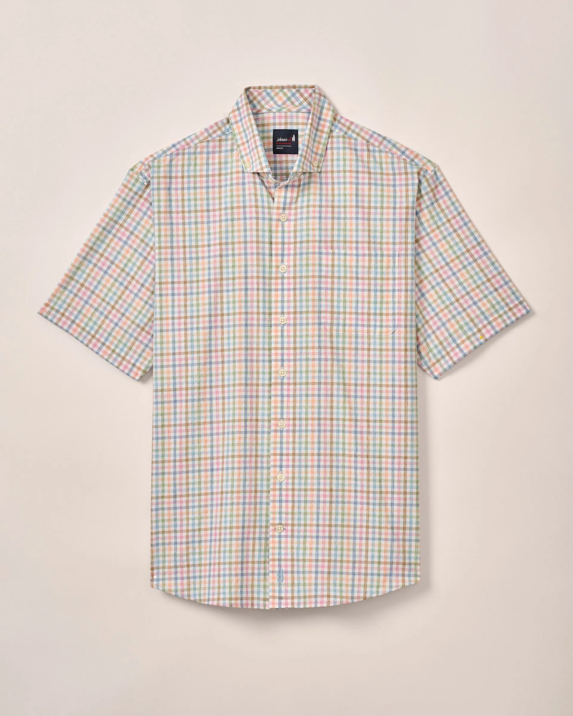Short Sleeve Performance Button Down Shirt - Kyler