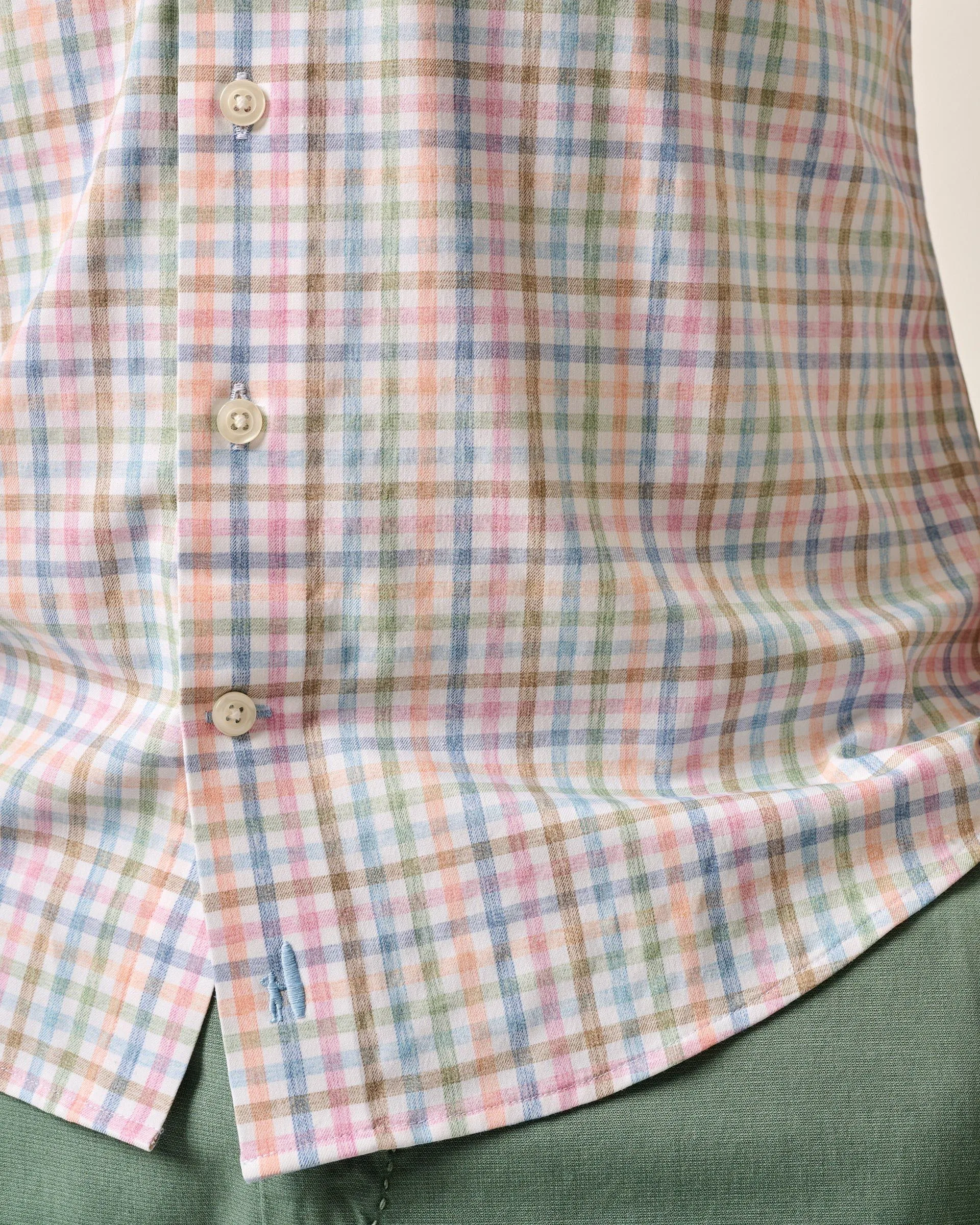 Short Sleeve Performance Button Down Shirt - Kyler