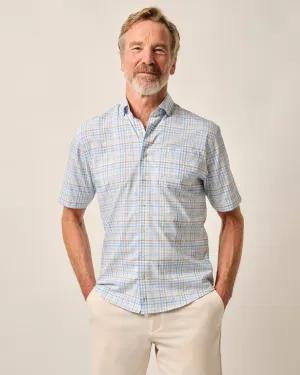 Short Sleeve Performance Button Down Shirt - Macks