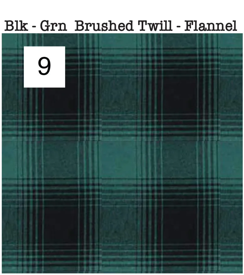 SMALL BATCH STYLES- "ELEVATED TWILL FLANNELS"