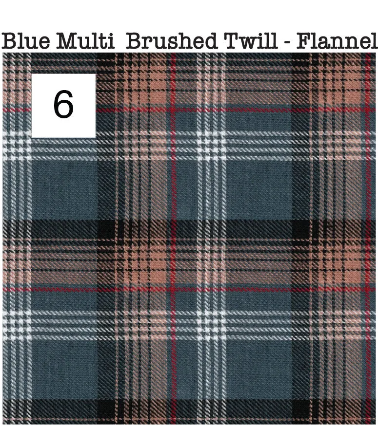 SMALL BATCH STYLES- "ELEVATED TWILL FLANNELS"