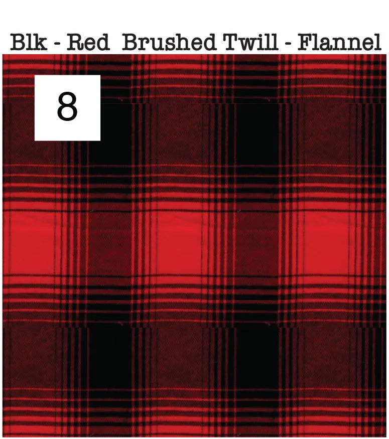 SMALL BATCH STYLES- "ELEVATED TWILL FLANNELS"