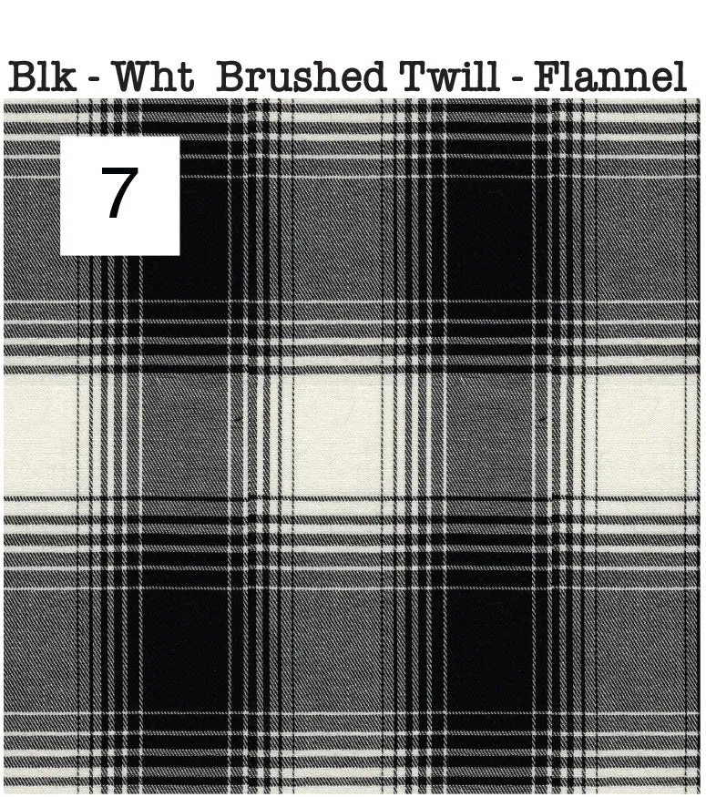 SMALL BATCH STYLES- "ELEVATED TWILL FLANNELS"