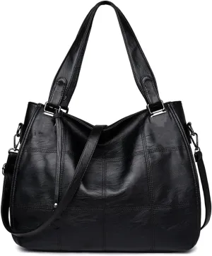 Soft Leather Handbags for Women Genuine Leather Purses Tote Bag Shoulder Bag Top Handle Satchel Ladies Crossbody Hobo Bags