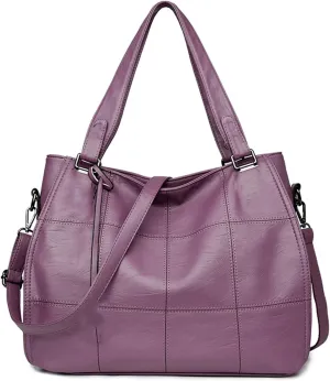 Soft Leather Handbags for Women Genuine Leather Purses Tote Bag Shoulder Bag Top Handle Satchel Ladies Crossbody Hobo Bags