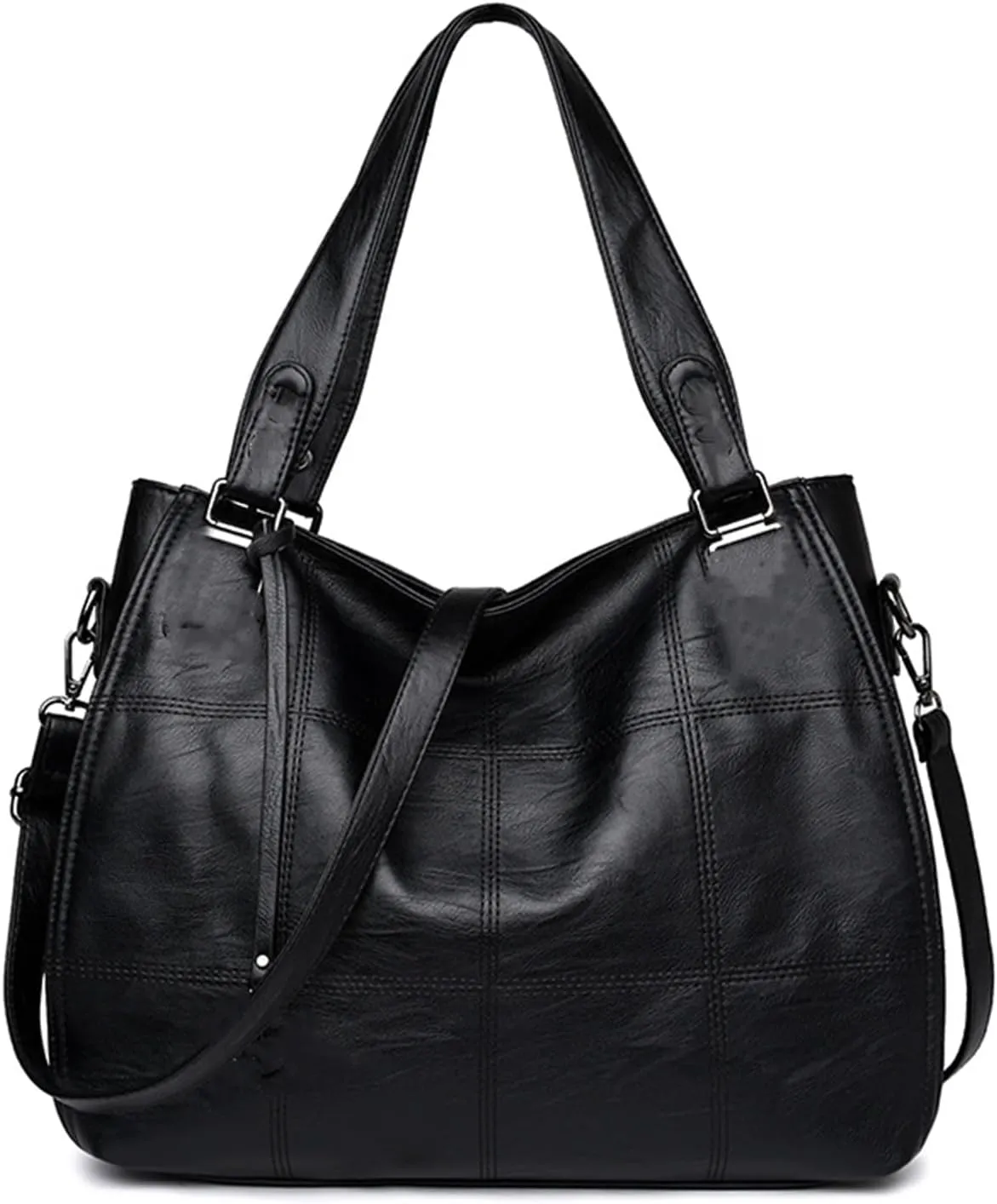 Soft Leather Handbags for Women Genuine Leather Purses Tote Bag Shoulder Bag Top Handle Satchel Ladies Crossbody Hobo Bags