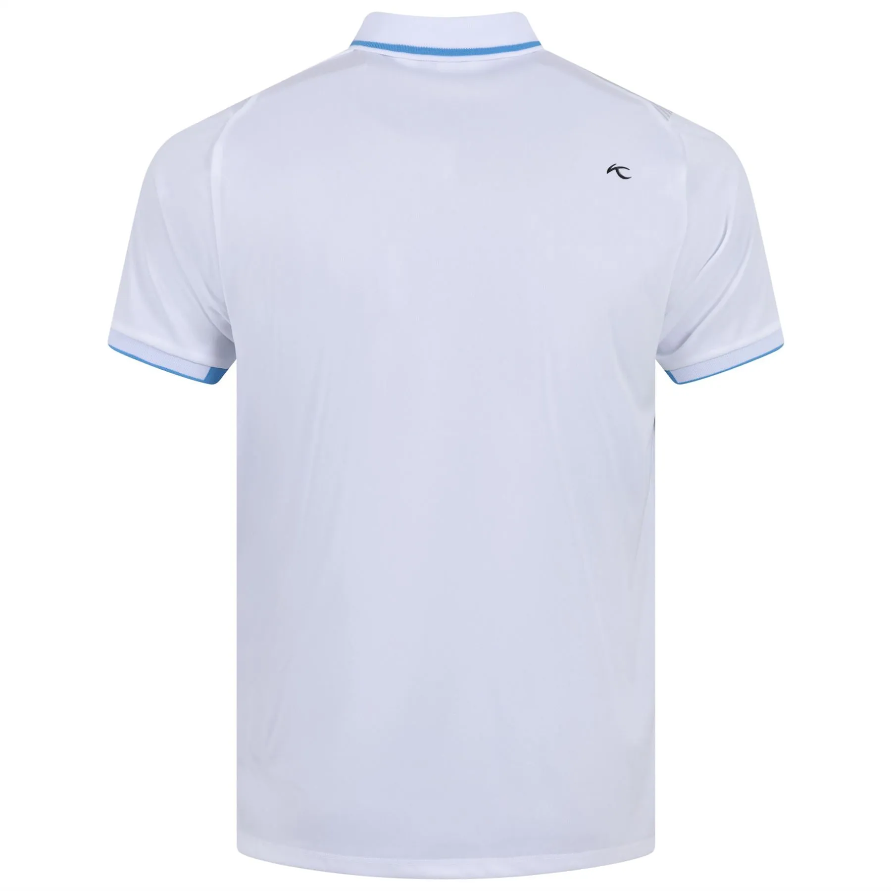 Spot Printed Polo White/Bermuda - SS23