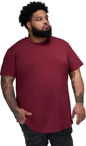 STRONGSIZE Men's Big and Tall Shirts  Stretch T-Shirt for Casual Wear (Available in Longer and Regular Length)