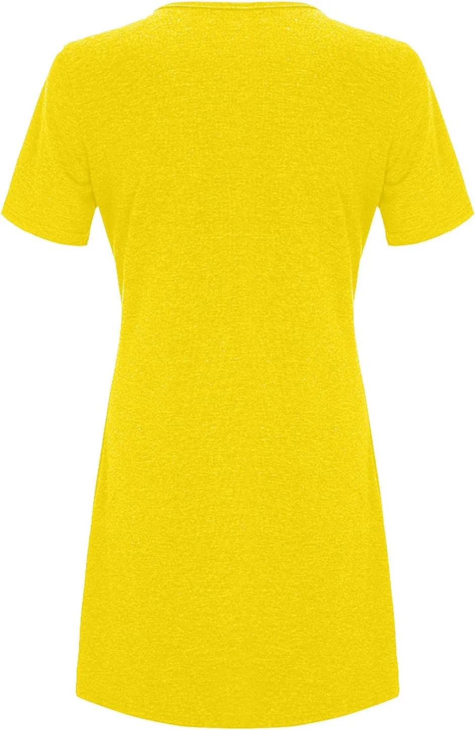 Summer Dresses for Women 2025 Casual Loose Fit Short Sleeve Crew Neck Mini Dresses A-Line Flowy T-Shirts Dresses