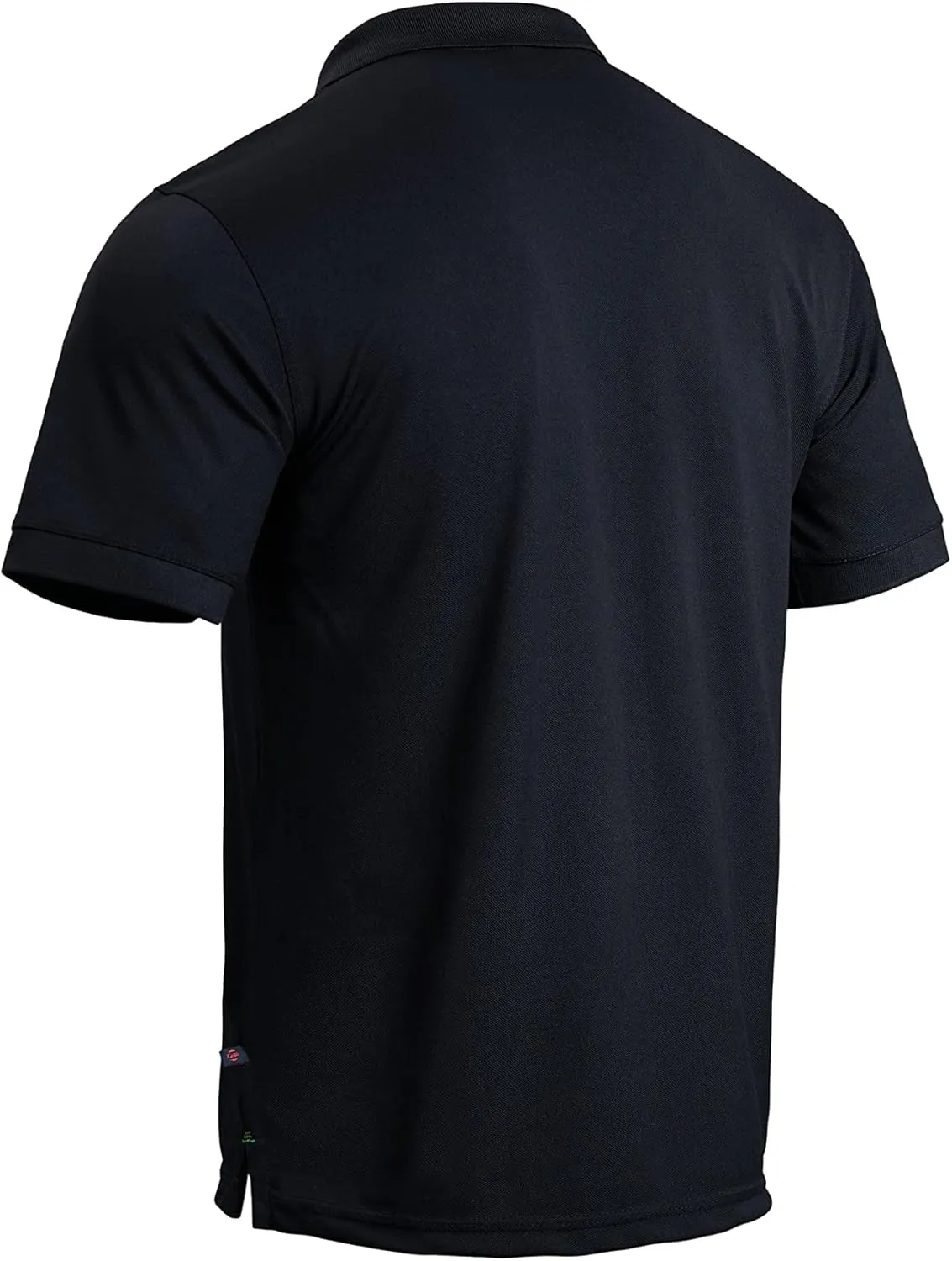 TanBridge Mens Polo T-Shirts Short Sleeve Button Down Quick Dry Lightweight Regular Fit Golf Casual Tactical Work Active