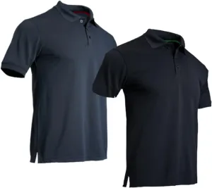 TanBridge Mens Polo T-Shirts Short Sleeve Button Down Quick Dry Lightweight Regular Fit Golf Casual Tactical Work Active