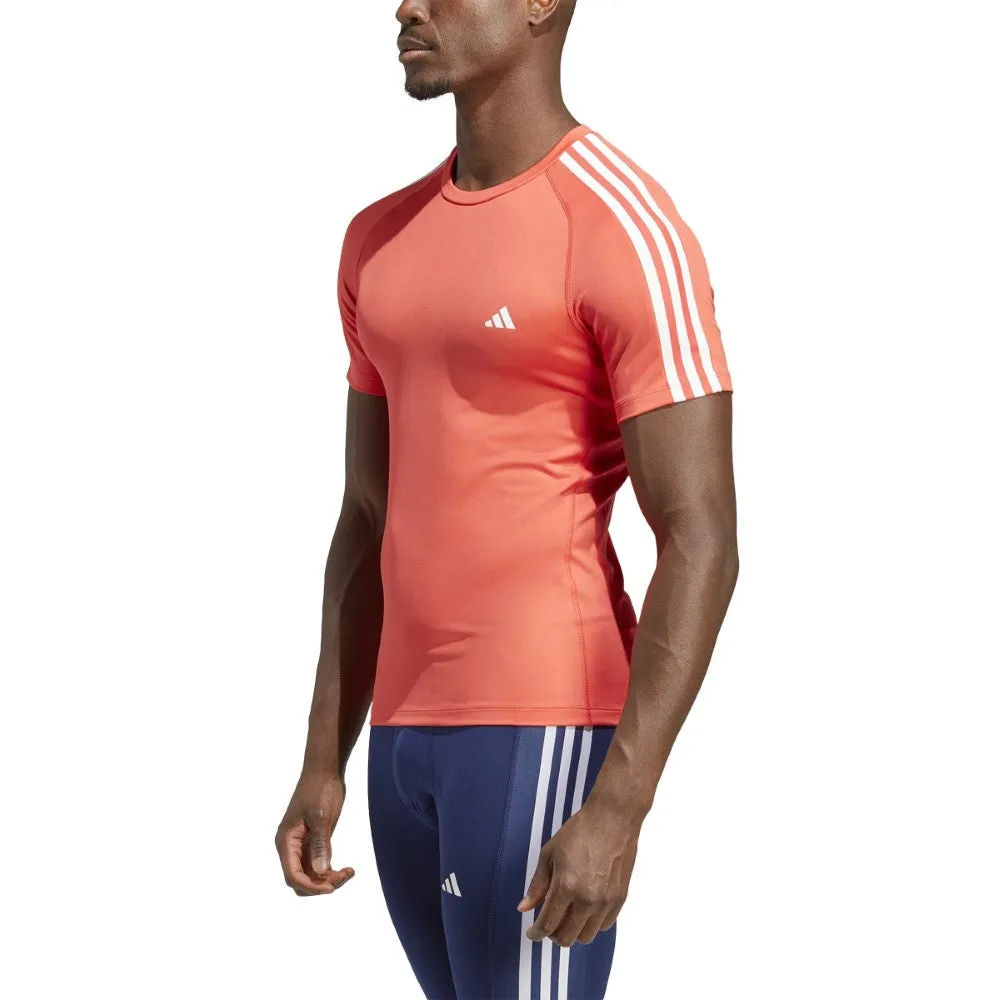 Techfit 3-Stripes Training T-shirts