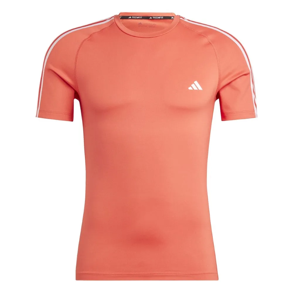 Techfit 3-Stripes Training T-shirts