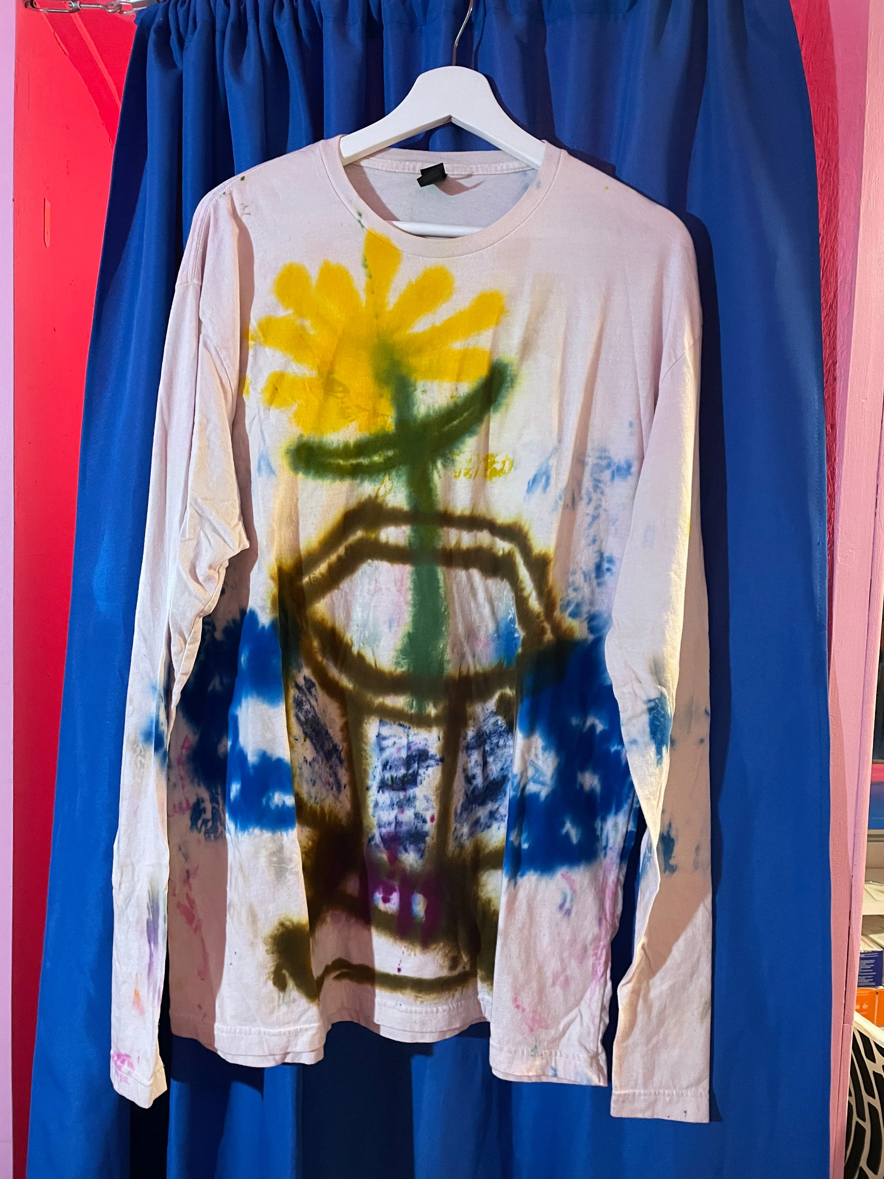 Tie-dye shirts