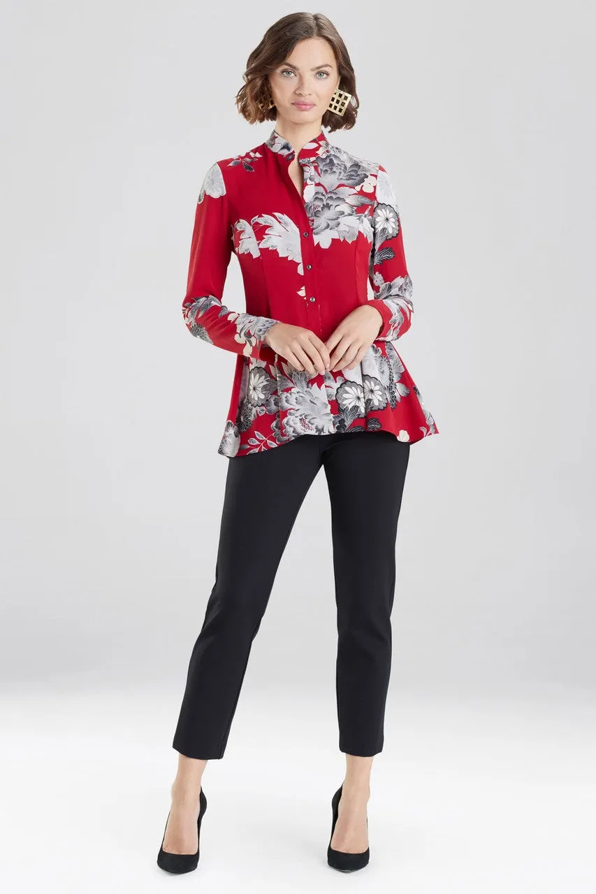 Winter Peony Blouse