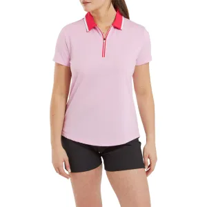 Women's Colour Block Lisle Golf Shirt