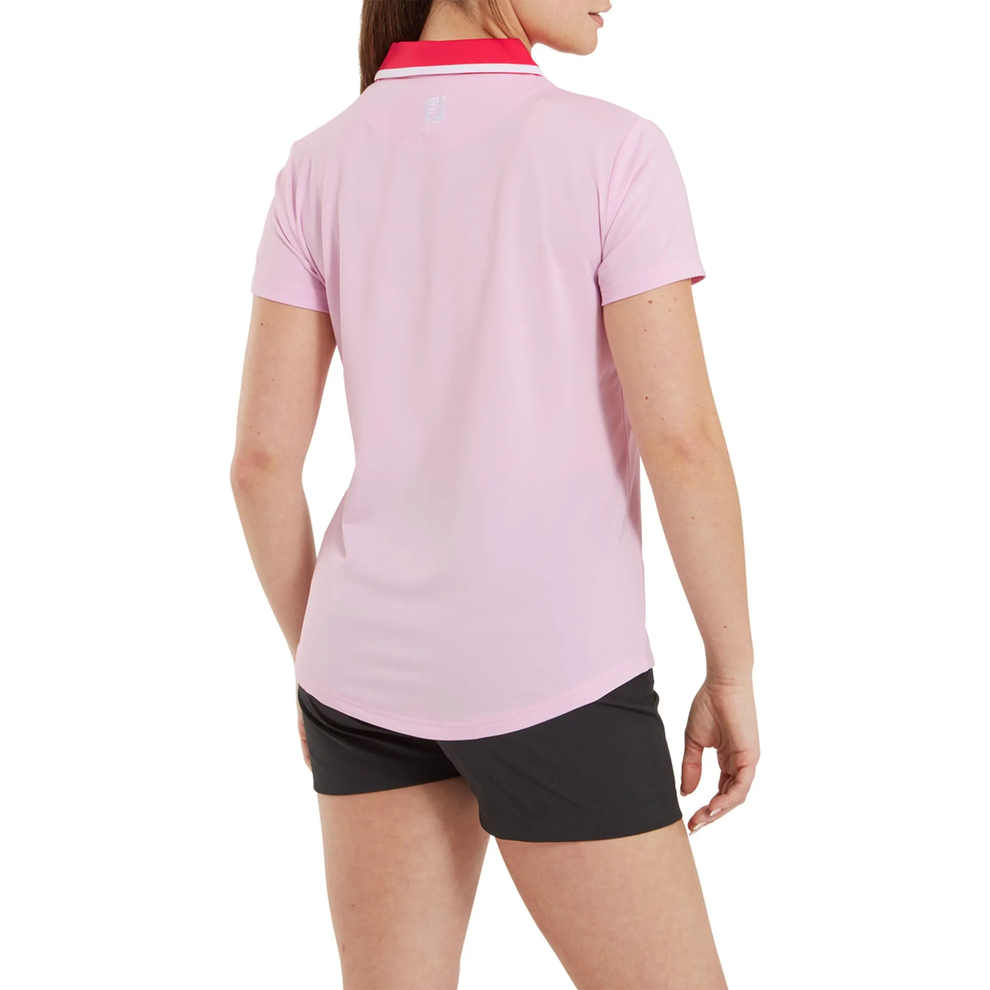Women's Colour Block Lisle Golf Shirt