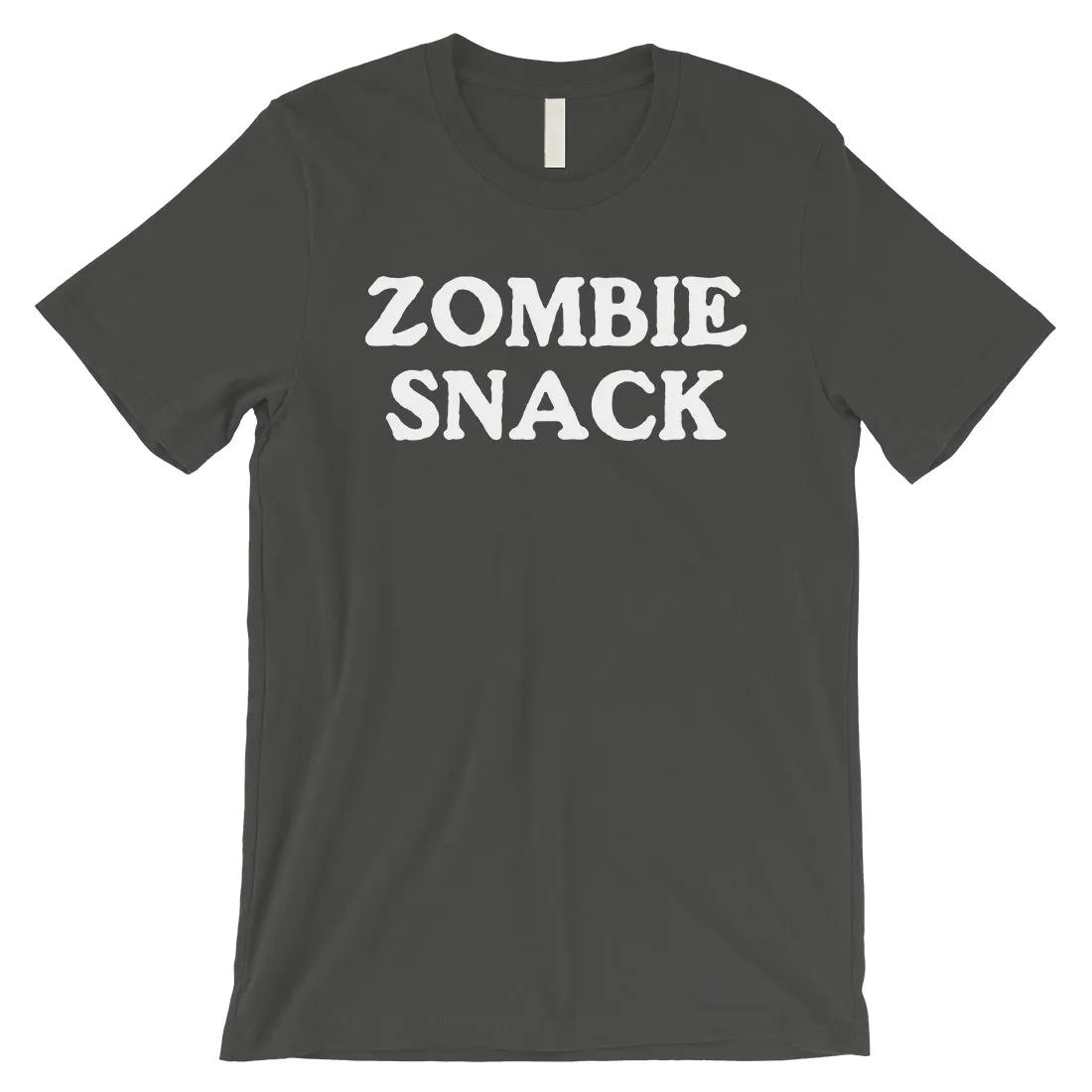 Zombie Snack Mens Silly Accurate Trendy Halloween T-Shirt Gag Gift