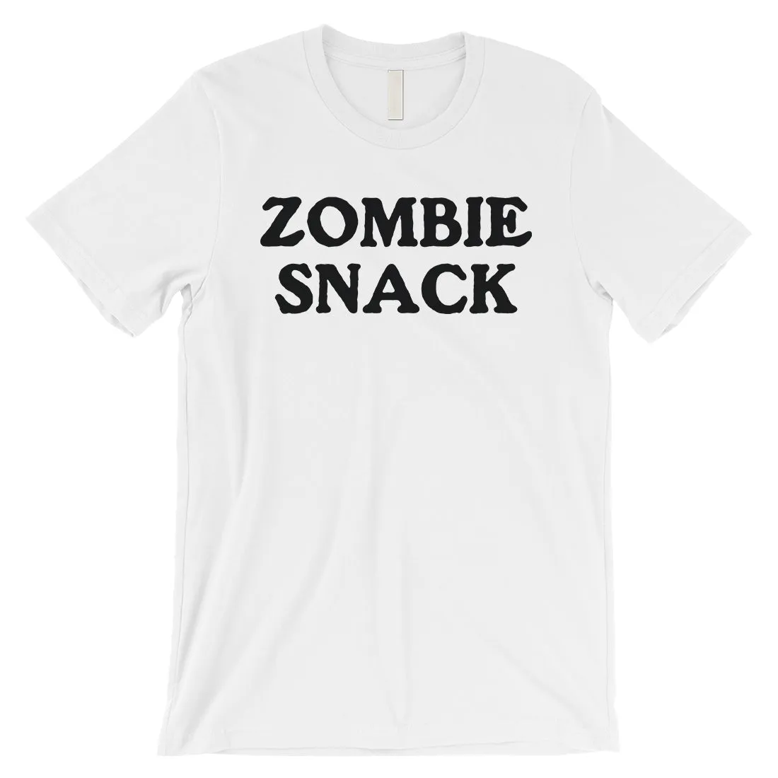 Zombie Snack Mens Silly Accurate Trendy Halloween T-Shirt Gag Gift